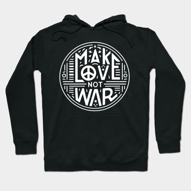 Make Love Not War. End All Wars Hoodie by J3's Kyngs